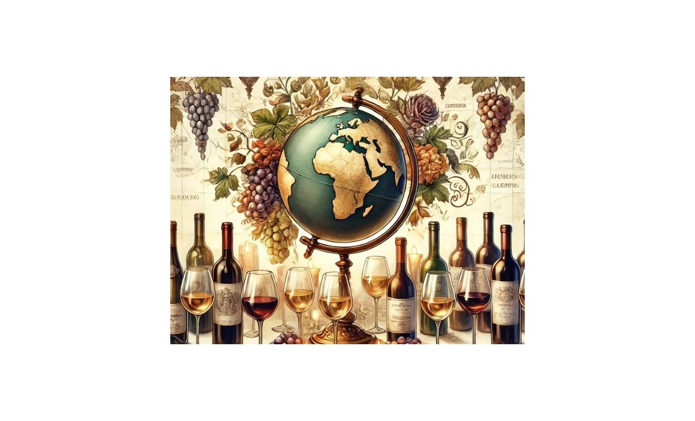 Soirée dégustation le 31 janvier 2025 :  :  Voyage autour du monde… dans votre verre !